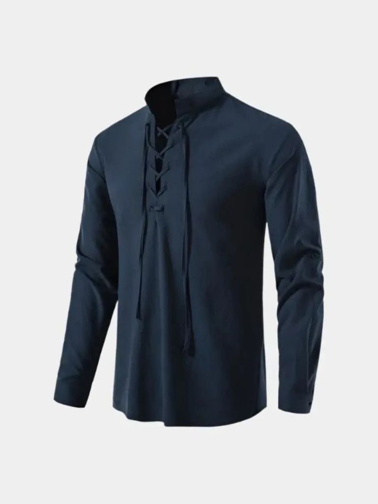 Casual Blouse Long Sleeve T-Shirt - Manly Man