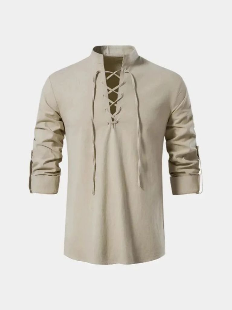 Casual Blouse Long Sleeve T-Shirt - Manly Man