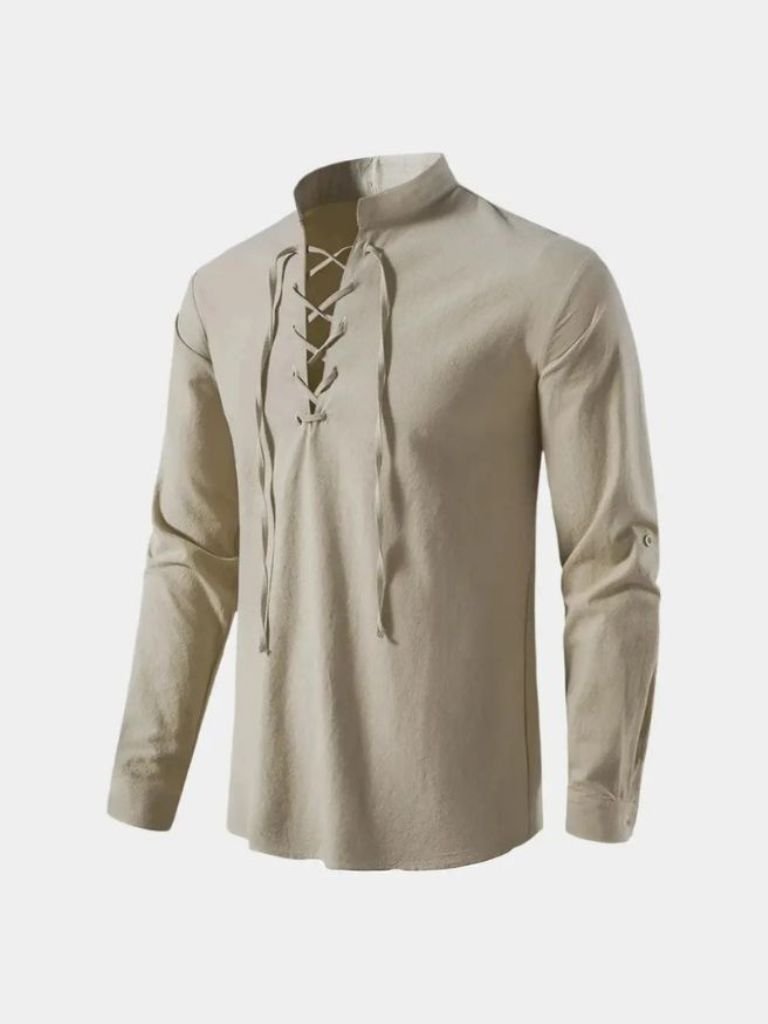 Casual Blouse Long Sleeve T-Shirt - Manly Man
