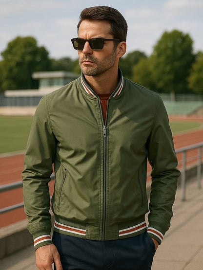 Casual Bomber Jacket - Manly Man