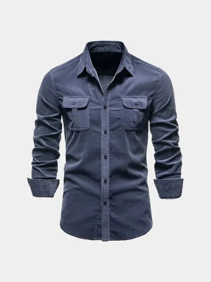 Casual Business Corduroy Shirt - Manly Man