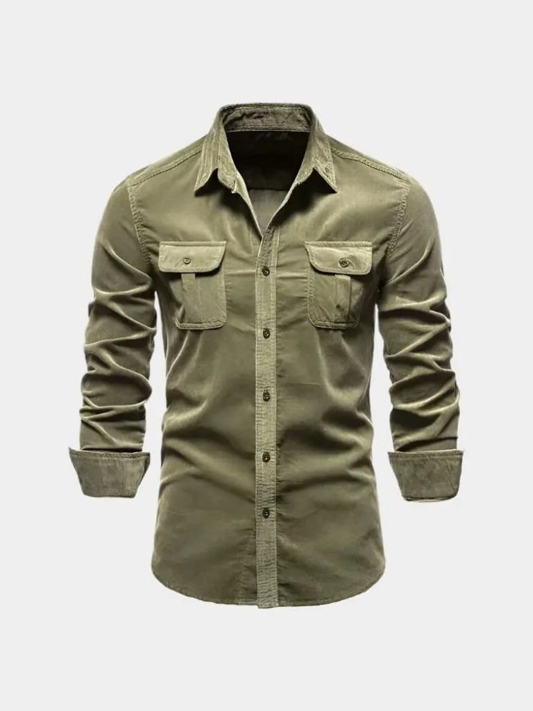 Casual Business Corduroy Shirt - Manly Man