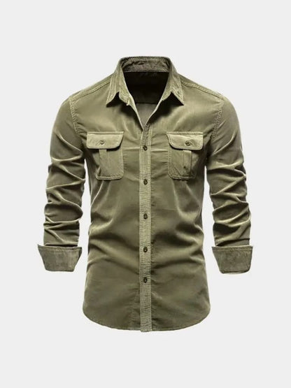 Casual Business Corduroy Shirt - Manly Man