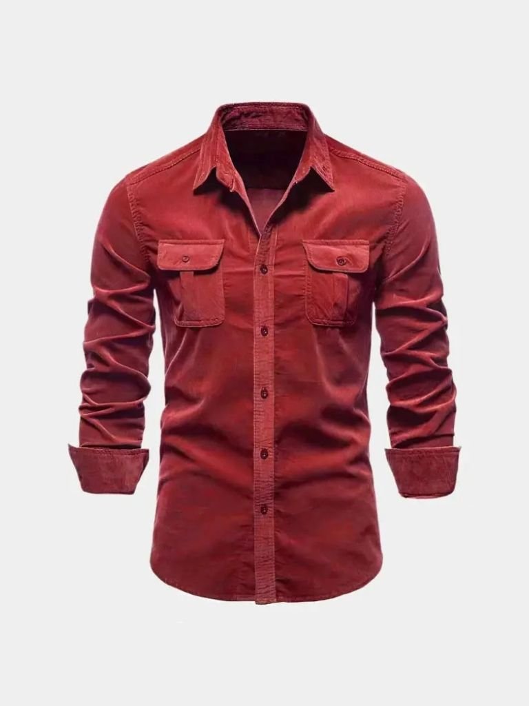 Casual Business Corduroy Shirt - Manly Man