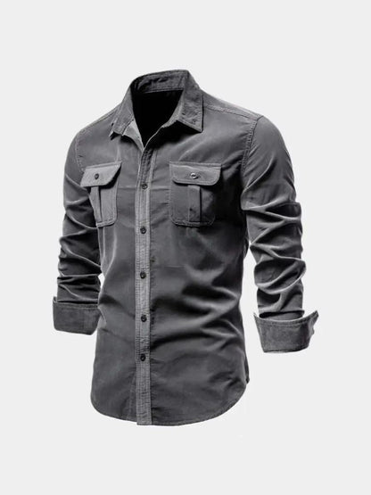 Casual Business Corduroy Shirt - Manly Man