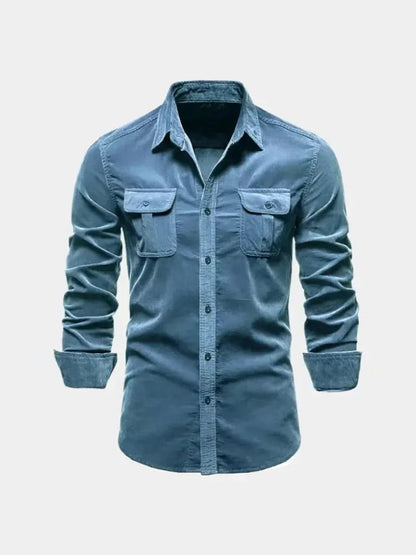 Casual Business Corduroy Shirt - Manly Man