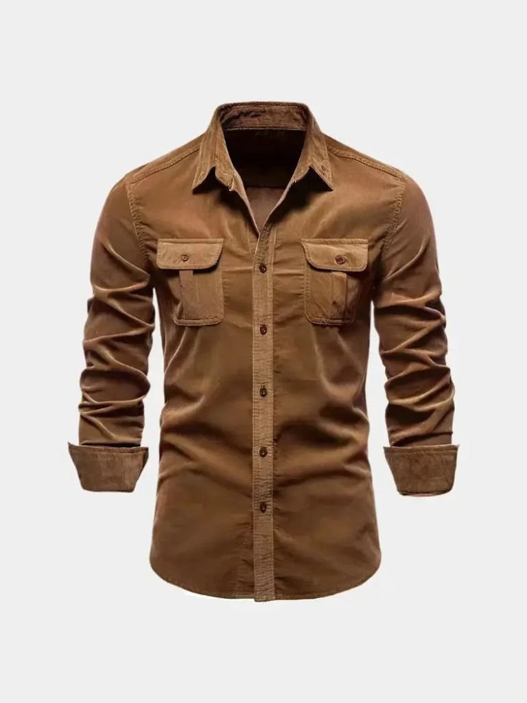 Casual Business Corduroy Shirt - Manly Man