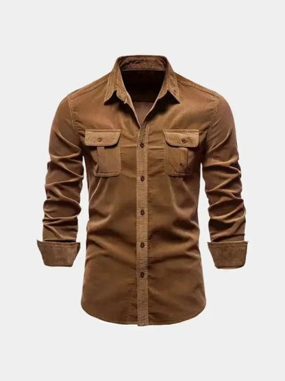 Casual Business Corduroy Shirt - Manly Man
