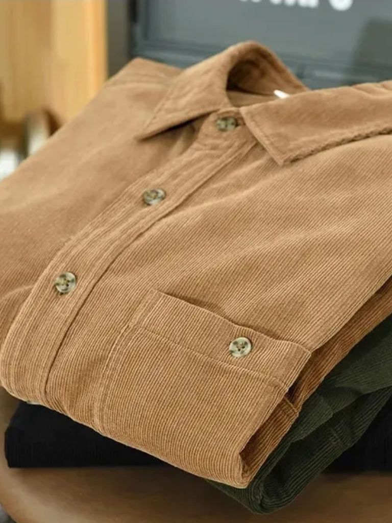 Casual Corduroy Shirt - Manly Man
