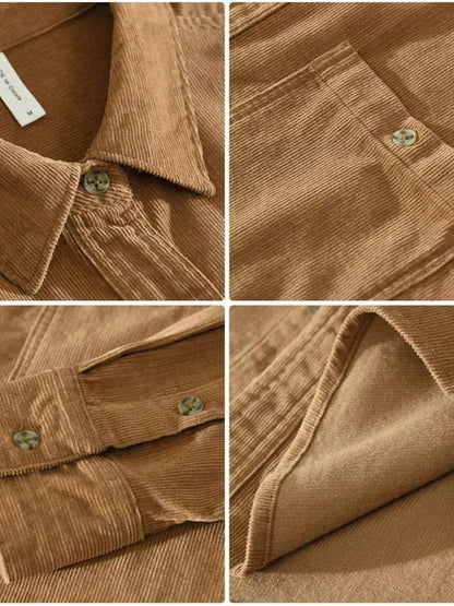 Casual Corduroy Shirt - Manly Man