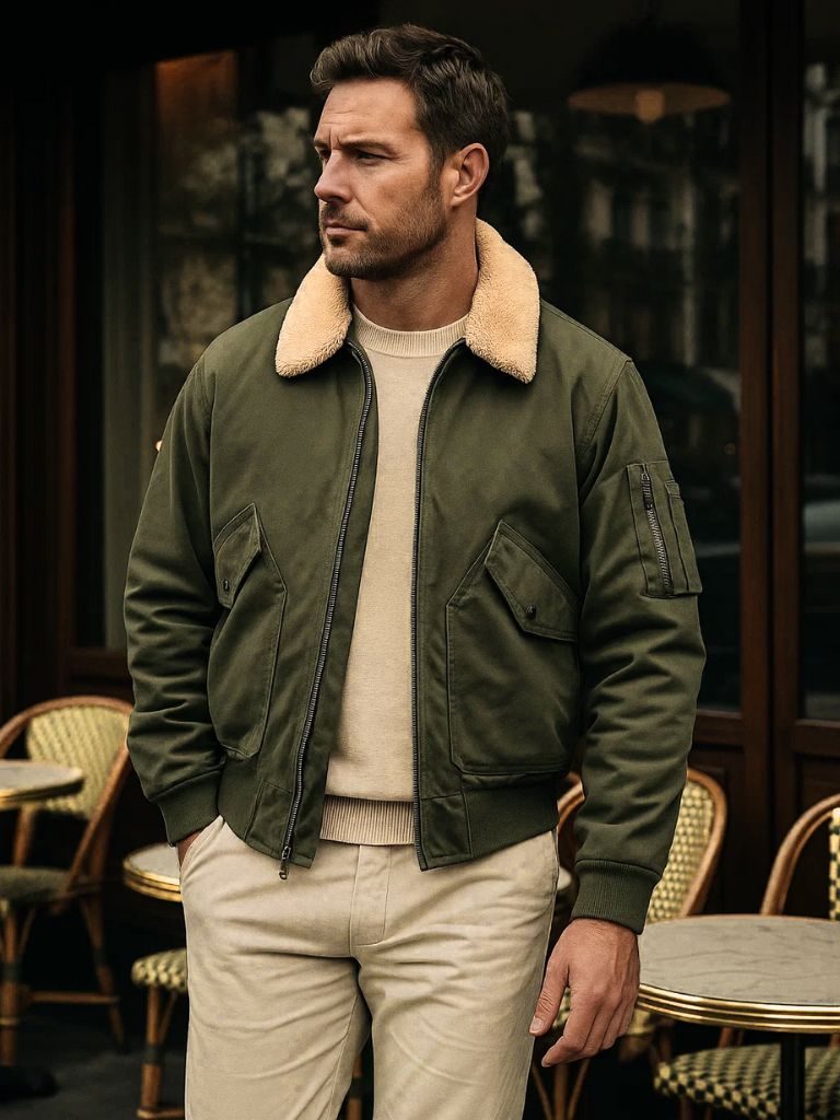 Casual Fleece Jacket - Manly Man