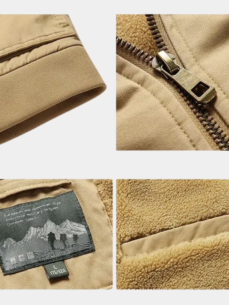 Casual Fleece Jacket - Manly Man