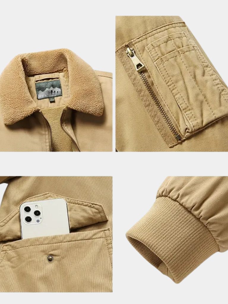 Casual Fleece Jacket - Manly Man