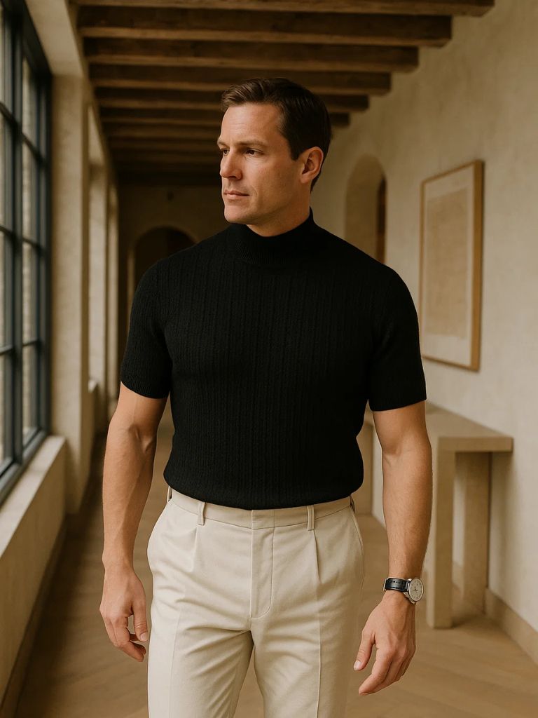 Camiseta de punto informal - Manly Man