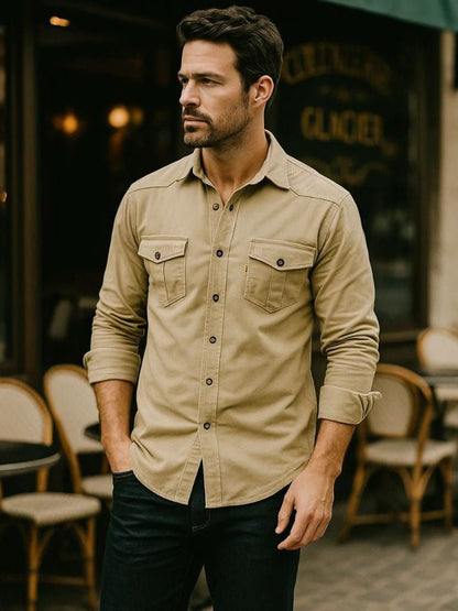 Casual Modern Men Shirt - Manly Man