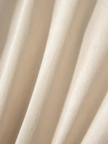 Casual Solid Corduroy Shirt - Manly Man