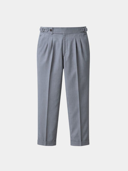 Classic Genova Sidetab Trousers - Manly Man