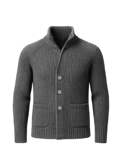 Classic Heritage Botton Knit Jacket - Manly Man