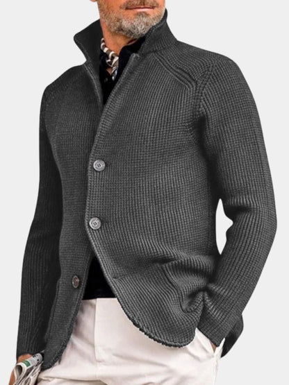 Classic Heritage Botton Knit Jacket - Manly Man