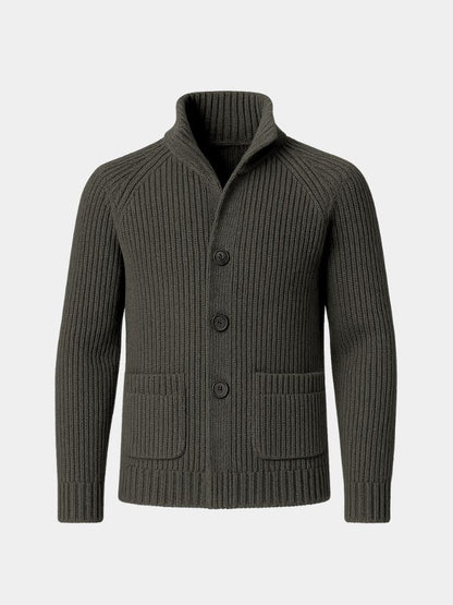 Classic Heritage Botton Knit Jacket - Manly Man