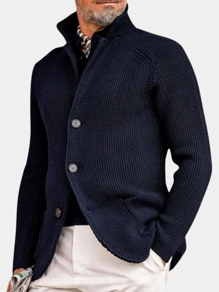 Classic Heritage Botton Knit Jacket - Manly Man