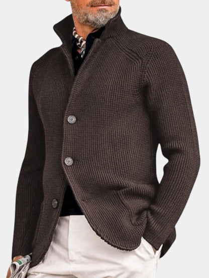 Classic Heritage Botton Knit Jacket - Manly Man
