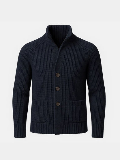 Classic Heritage Botton Knit Jacket - Manly Man