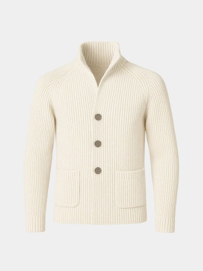 Classic Heritage Botton Knit Jacket - Manly Man