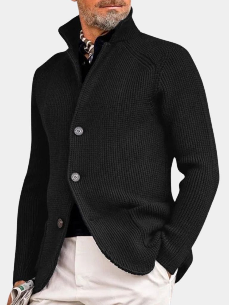 Classic Heritage Botton Knit Jacket - Manly Man
