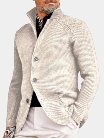 Classic Heritage Botton Knit Jacket - Manly Man
