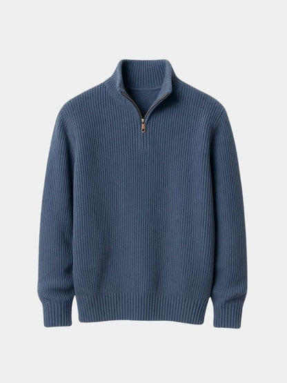 Classic Highland Quarter-Zip Sweater - Manly Man