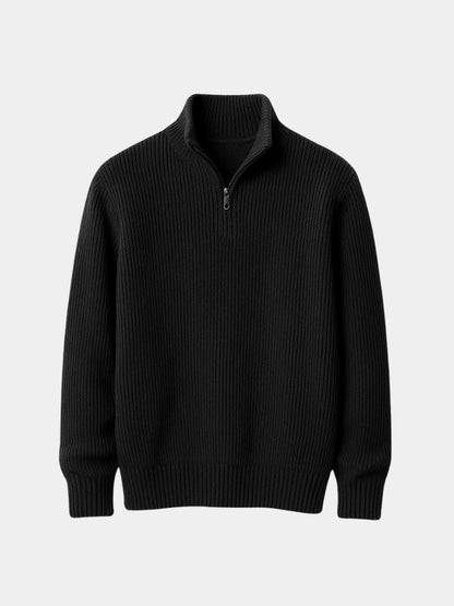 Classic Highland Quarter-Zip Sweater - Manly Man
