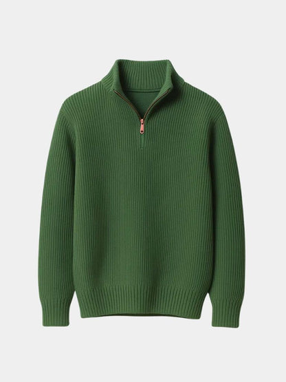 Classic Highland Quarter-Zip Sweater - Manly Man