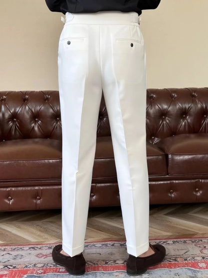 Classic Italia Sidetab Elastic Trousers - Manly Man