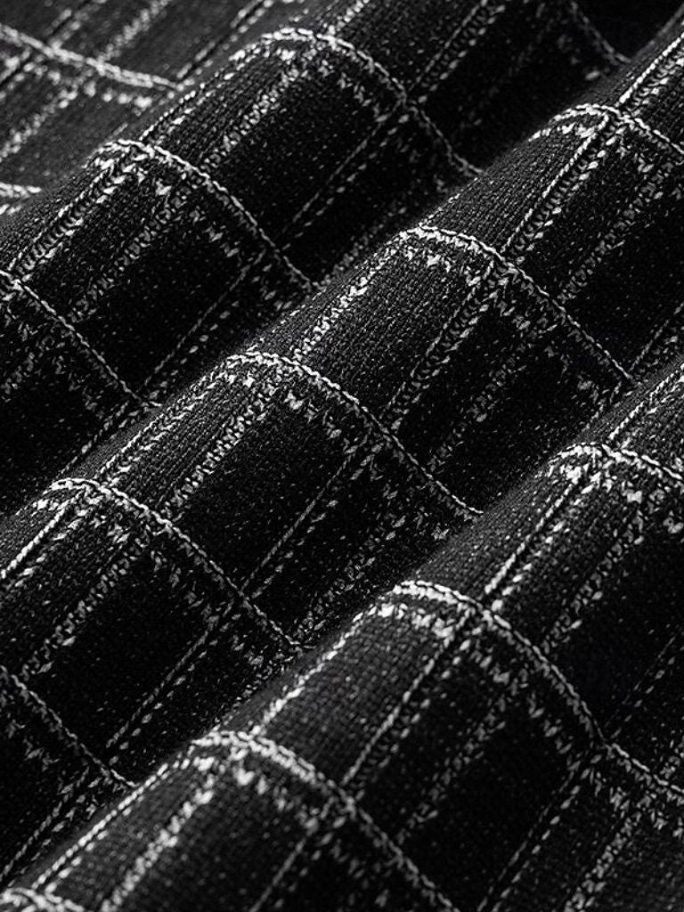 Classic Noir Knit Polo Shirt - Manly Man