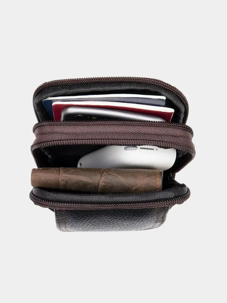 Kompakte Voyager-Umhängetasche – Manly Man