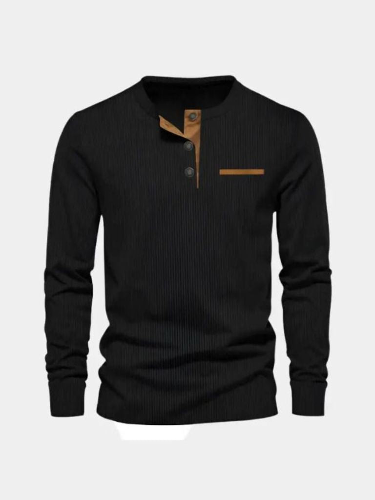 Corduroy Long Sleeve T-Shirt - Manly Man
