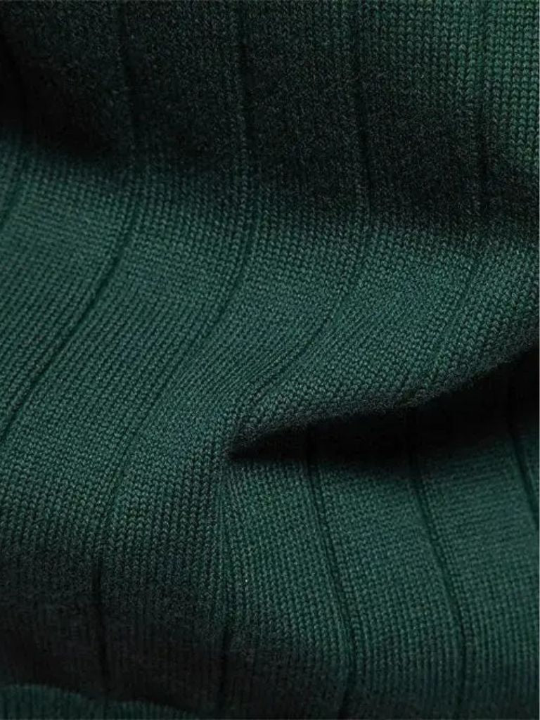 Cotton Button-Up Cardigan Sweater - Manly Man