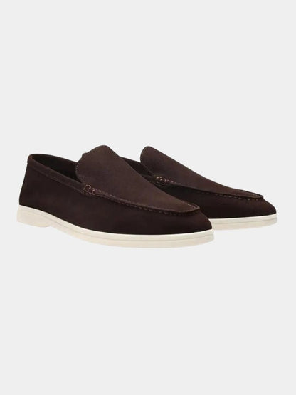 Cowhide Leather Loafers - Manly Man
