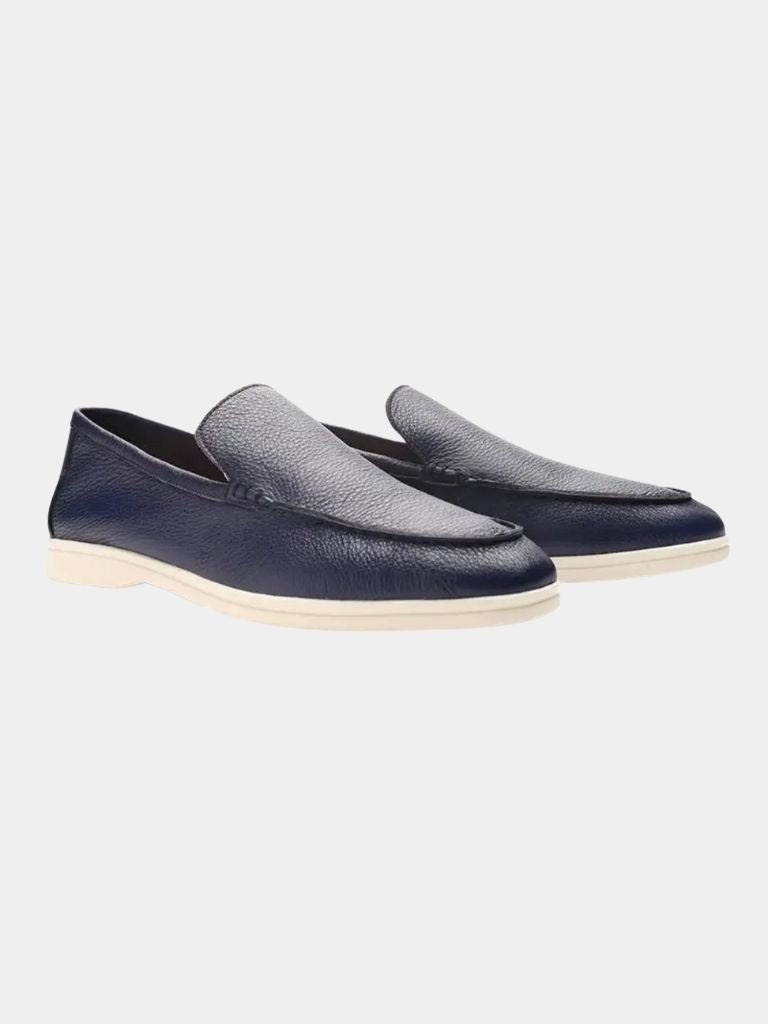 Cowhide Leather Loafers - Manly Man