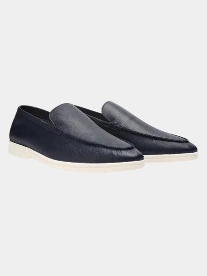 Cowhide Leather Loafers - Manly Man