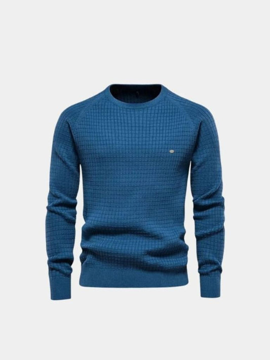 Crew Neck Knitwear Jumper Sweater - Manly Man
