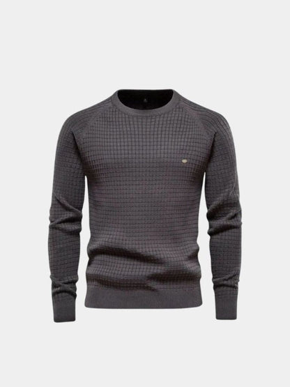 Crew Neck Knitwear Jumper Sweater - Manly Man