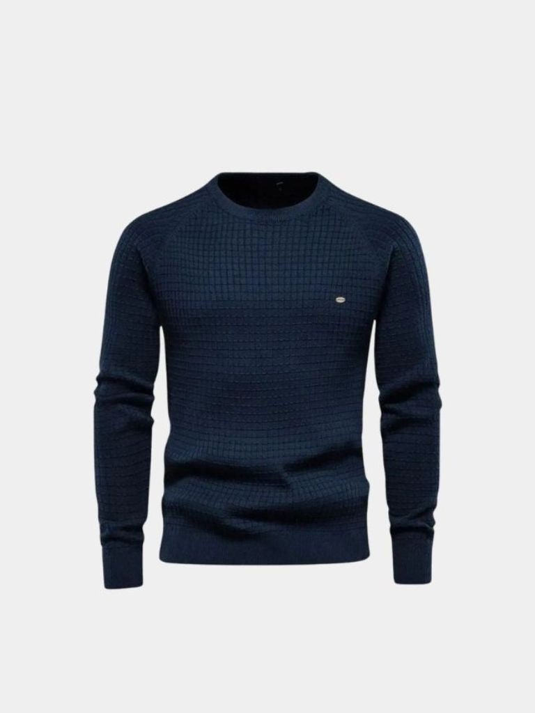 Crew Neck Knitwear Jumper Sweater - Manly Man