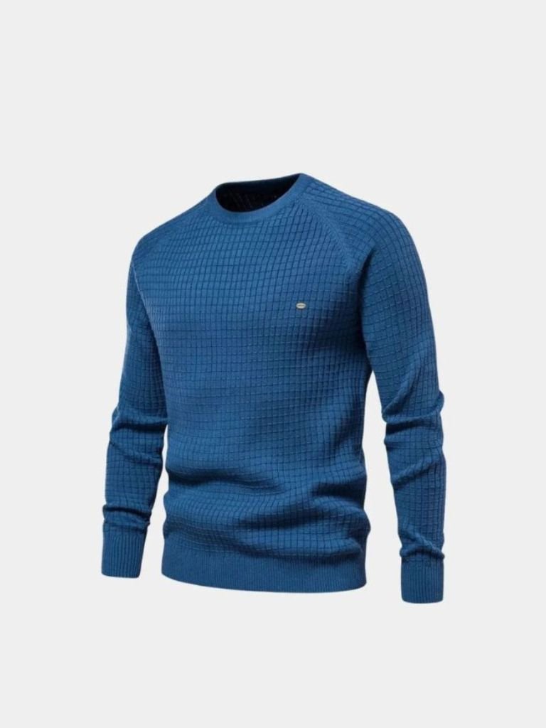 Crew Neck Knitwear Jumper Sweater - Manly Man