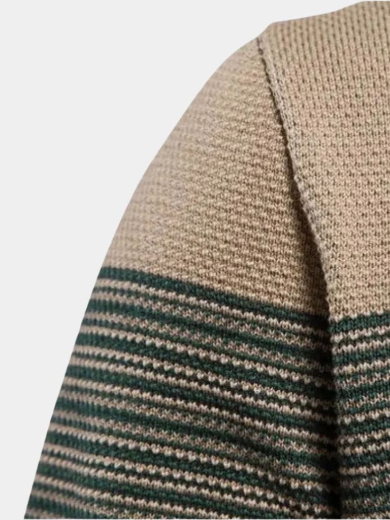 Crew Neck Knitwear Knit Pullover Sweater Jumper - Manly Man