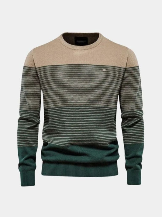 Crew Neck Knitwear Knit Pullover Sweater Jumper - Manly Man