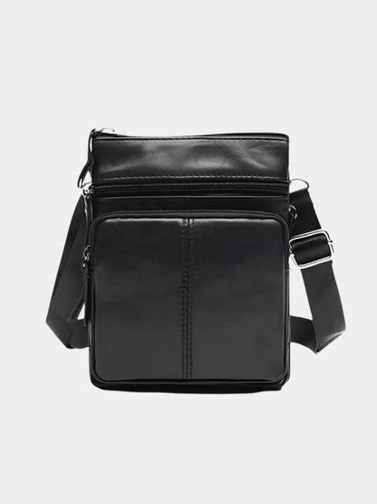 Crossbody Leather Shoulder Bag - Manly Man