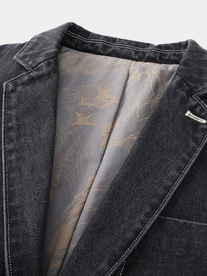Denim Covenant Blazer Jacket– Manly Man