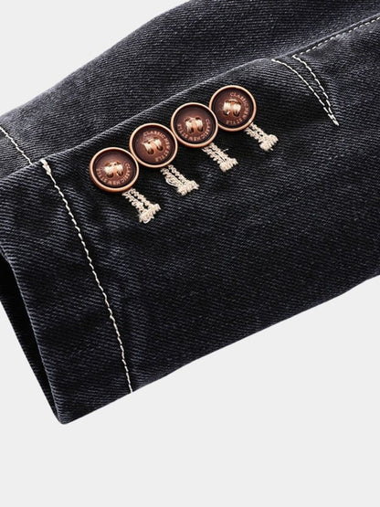 Denim Covenant Blazer Jacket– Manly Man